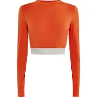 Mymo Functioneel shirt grijs / oranje