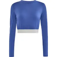 Mymo Functioneel shirt blauw / lichtgrijs