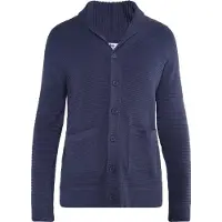 MO Gebreid vest 'Rovic' marine