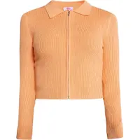 Mymo Gebreid vest 'Keepsudry' abrikoos
