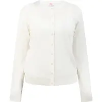 Mymo Gebreid vest wolwit