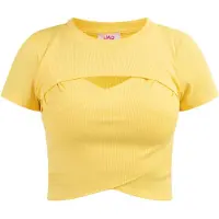 Mymo Top lichtgeel