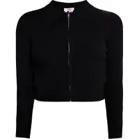 Mymo Gebreid vest 'Keepsudry' zwart