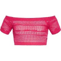 Mymo Gebreide top pink