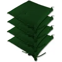 Detex Set van 4 Zitkussen – Waterafstotend 41x37cm - Groen
