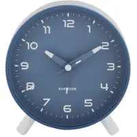 Karlsson Orgullo classic Wekker | 11x12x5cm | Classic blauw