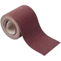 Wolfcraft - Schuurpapier Korrel 180 - 5 Meter op Rol - 93mm - voor hout/metaal - 5813000