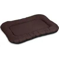 Knuffelwuff waterbestendig hondenbed voor binnen en buiten Lucky L 70 x 46cm bruin