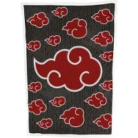 Naruto Sherpa Fleecedeken, Red Cloud - 100 x 150 cm - Polyester