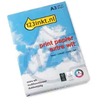 123inkt A3 kopieerpapier 1 pak van 500 vel - 80 grams FSC Mix Credit