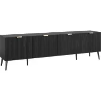 En.casa Tv-meubel Nand 180x35x51 cm zwart []