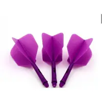 Cuesoul - Tero Flight System AK5 Rost Big Wing - Purple - Dart Flights
