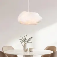 LumenXL Witte hanglamp in wolkvorm Kumo 60 cm – wolkenlamp