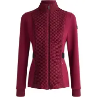 Fusalp - Dames fleeces - Meryl Acajou voor Dames - Maat M - Bordeauxrood