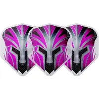 L-Style EZ L1 Prime Series Pink Clear White - Dart Flights