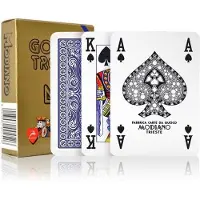 Modiano CARTE POKER GOLDEN TROPHY 4 STANDARD INDEX Blauw
