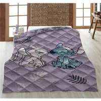 Disney Lilo & Stitch dekbed zonder overtrek Stitch & Angel - katoen - eenpersoons (140x200 cm)
