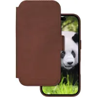dbramante1928 Lynge iPhone 17 Book Case Leer met MagSafe Bruin