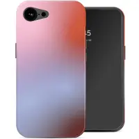 Selencia Vivid Backcover met MagSafe voor de Apple iPhone 17e / 16e - Gradient Soft Blush