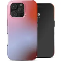 Selencia Vivid Backcover met MagSafe voor de Apple iPhone 16 Pro - Gradient Soft Blush