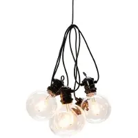 Konstsmide Lichtsnoer buiten 7 meter | Globe G10 | 1850K | 5 lampjes | 24V |