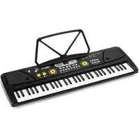 Max KD61 Keyboard piano - Keyboard voor beginners - Met 61 toetsen en