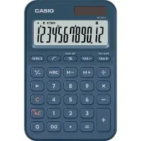 Casio Bureaurekenmachine Navy Aantal displayposities: 12 (b x h x d) 101 x 18 x 154.5 mm