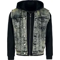 Black premium by emp Spijkerjas - S tot XXL - voor Mannen - zwart-blauw - Maat M