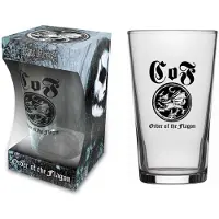 Cradle Of Filth Bierglas - Order Of The Flagon - voor Geen - transparant - Maat Standard