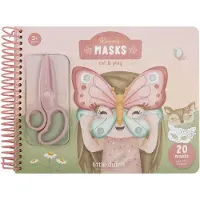Little Dutch Rosa & Friends - knutselboek - maskers maken - kindveilige schaar