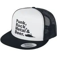 Atticus Cap - Prmb Trucker Hat - zwart-wit - Maat Standard