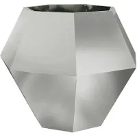 vidaXL Plantenbak zilver 100 x 100 x 80 cm Gegalvaniseerd staal