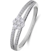 Lucardi Ring 'Chic' zilver