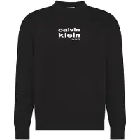 Calvin Klein Sweatshirt zwart / wit