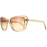 Calvin Klein zonnebril CK19560S 270 Crystal Beige Brown Gradiënt