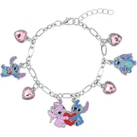 Disney STITCH & ANGEL – Love – Armband - Stitch Bedeltjes