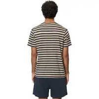 Marc O'Polo Pyjama kort beige / zwart