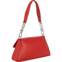 Faina Handtas rood / transparant