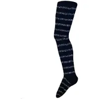 In Control 2pack zwarte maillots met zilveren glitterstrepen - maat 110/116