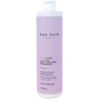 NAK Blonde Range Platinum Blonde Anti-Yellow Shampoo - 375ml | Zilvershampoo