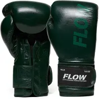 Flow - Challenge Bokshandschoenen - Echt Leer - Donkergroen 12 oz