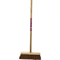 Synx Tools Zaalveger 29 cm binnen bezem met steel 120 cm –