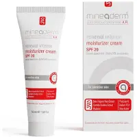 Mineaderm RENEWAL INTENSE MOISTURIZING CREAM SPF 20 – Face cream for sensitive skin with Riboxyl Shea Butter, Hyaluronic Acid & Niacinamide – Soothes, protects, moisturizes