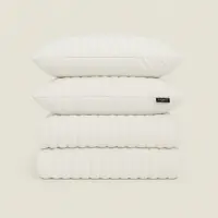 Zydante Dekbedovertrek Rabbit Bubble - Off White 140 x 200/220 cm