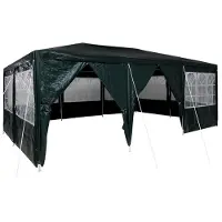 vidaXL Partytent Groen 600 x 400 x 266 cm Polyetheen