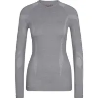 Falke Wool-Tech Longsleeve sneldrogend wol functioneel functioneel shirt met lange mouwen dames grijs - maat L