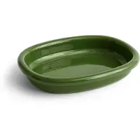 HAY Schaal Barro Oval Green Large 36 x 27 cm