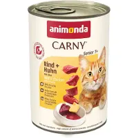 Animonda Carny Carny Senior Rind- en Putenherzen 12x 400 g