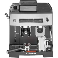 Cuisinart Grind & Brew EM640E Espressomachine met filterhouder Zwart, Zilver