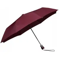 Impliva Automatic Paraplu Bordeaux Rood - Klassiek & Winddicht